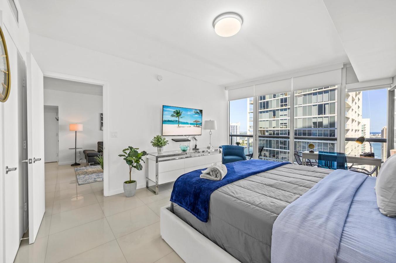 *Iconic W Icon Condo/ Pool&Waterviews*Freespa* Miami Eksteriør billede